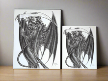 B&W Succubus Fine Art Print