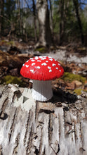 Mushroom Bottle Sculpture - Red Amanita - 1.5g