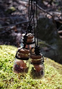 Mushroom Necklace Charm