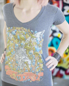 Faerie Ladies V-Neck Tee