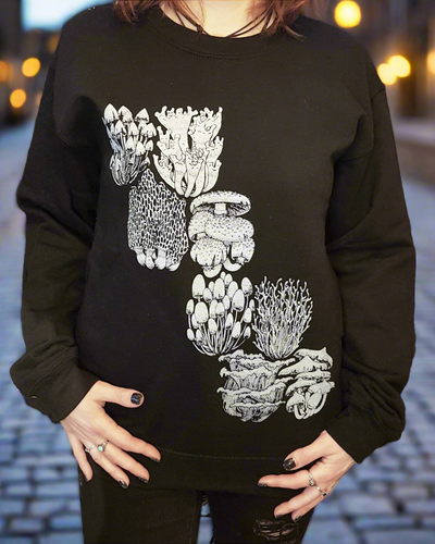 GLOW IN THE DARK Mushroom Unisex Sweatshirt